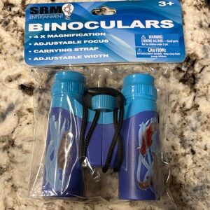 SRM Entertainment Blue/Purple Binoculars for Kids